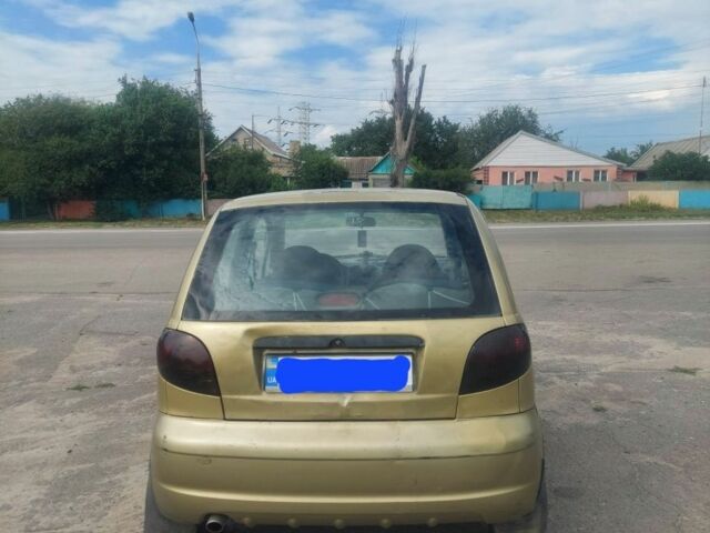 Бежевый Дэу Матиз, объемом двигателя 0 л и пробегом 85 тыс. км за 1550 $, фото 3 на Automoto.ua