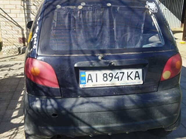 Чорний Деу Матіз, об'ємом двигуна 0.8 л та пробігом 2 тис. км за 1250 $, фото 3 на Automoto.ua