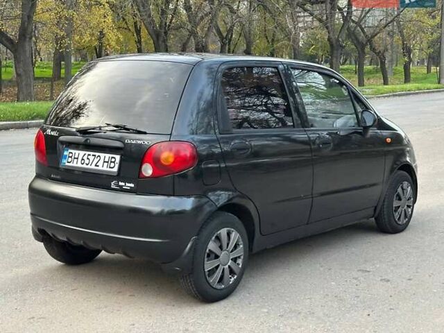 Черный Дэу Матиз, объемом двигателя 0.8 л и пробегом 140 тыс. км за 3000 $, фото 5 на Automoto.ua