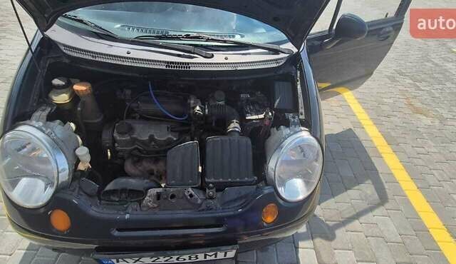 Чорний Деу Матіз, об'ємом двигуна 0.8 л та пробігом 240 тис. км за 2000 $, фото 13 на Automoto.ua