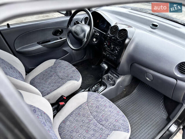 Черный Дэу Матиз, объемом двигателя 0.8 л и пробегом 82 тыс. км за 2800 $, фото 9 на Automoto.ua