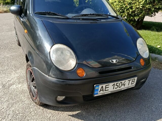 Чорний Деу Матіз, об'ємом двигуна 0.8 л та пробігом 157 тис. км за 3500 $, фото 2 на Automoto.ua