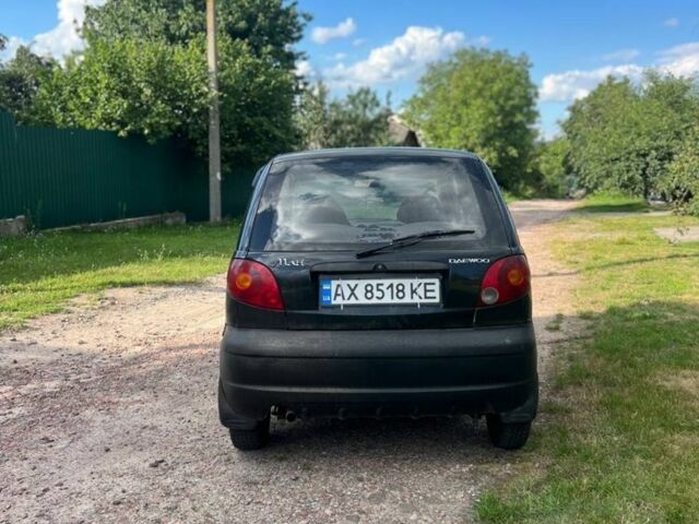 Чорний Деу Матіз, об'ємом двигуна 0.8 л та пробігом 350 тис. км за 1499 $, фото 2 на Automoto.ua