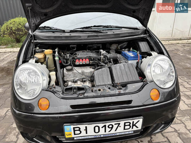 Черный Дэу Матиз, объемом двигателя 0.8 л и пробегом 82 тыс. км за 2800 $, фото 15 на Automoto.ua