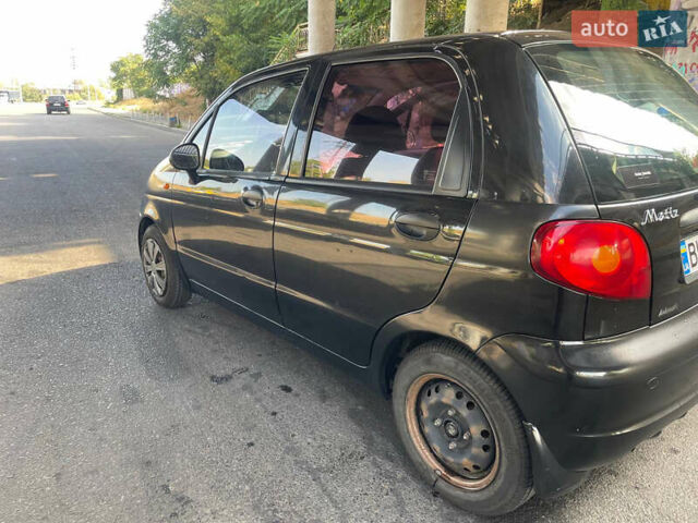 Черный Дэу Матиз, объемом двигателя 0.8 л и пробегом 139 тыс. км за 2650 $, фото 3 на Automoto.ua