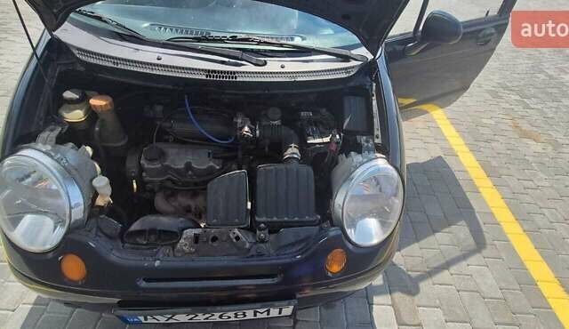 Чорний Деу Матіз, об'ємом двигуна 0.8 л та пробігом 240 тис. км за 2000 $, фото 14 на Automoto.ua