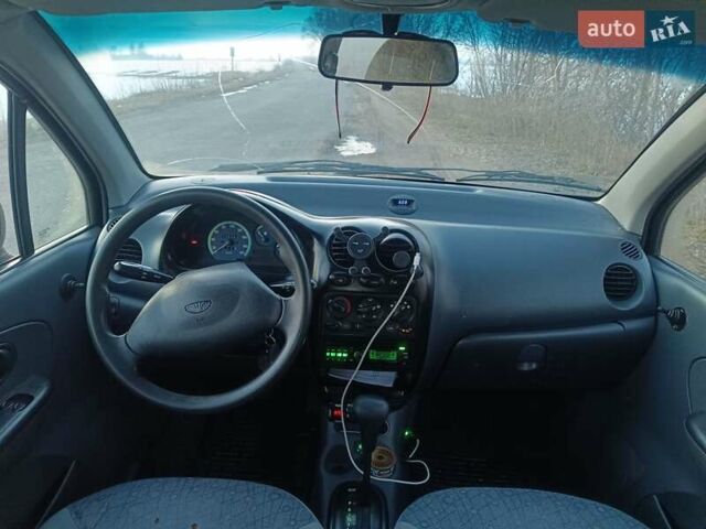 Черный Дэу Матиз, объемом двигателя 0.8 л и пробегом 137 тыс. км за 2200 $, фото 7 на Automoto.ua