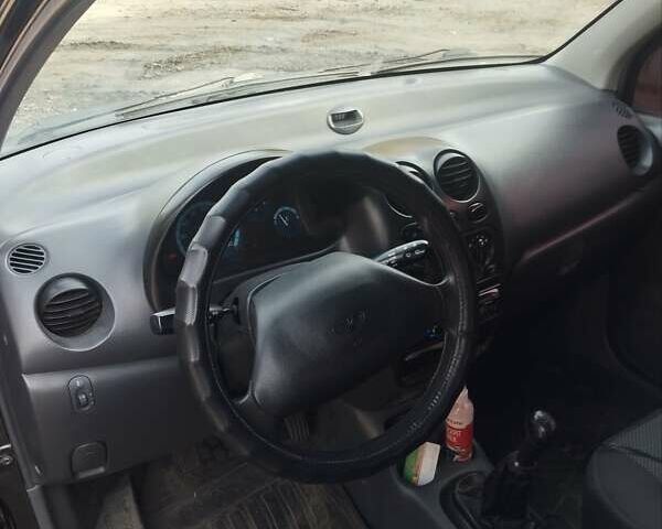 Чорний Деу Матіз, об'ємом двигуна 0.8 л та пробігом 123 тис. км за 1900 $, фото 4 на Automoto.ua