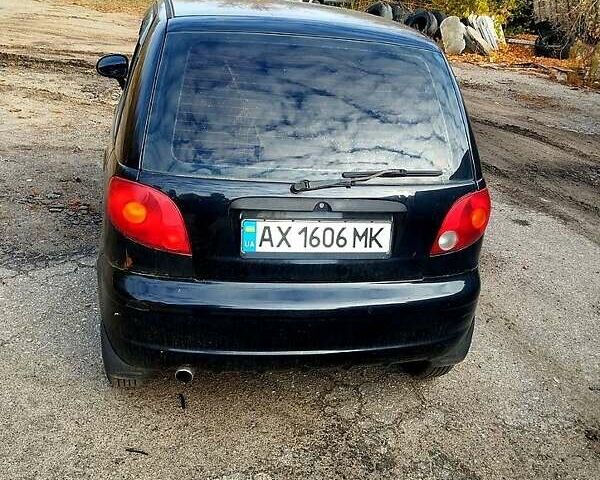 Черный Дэу Матиз, объемом двигателя 0.8 л и пробегом 120 тыс. км за 1800 $, фото 6 на Automoto.ua