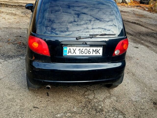 Черный Дэу Матиз, объемом двигателя 0.8 л и пробегом 120 тыс. км за 1800 $, фото 7 на Automoto.ua