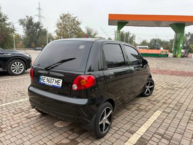 Черный Дэу Матиз, объемом двигателя 0.8 л и пробегом 120 тыс. км за 3300 $, фото 4 на Automoto.ua