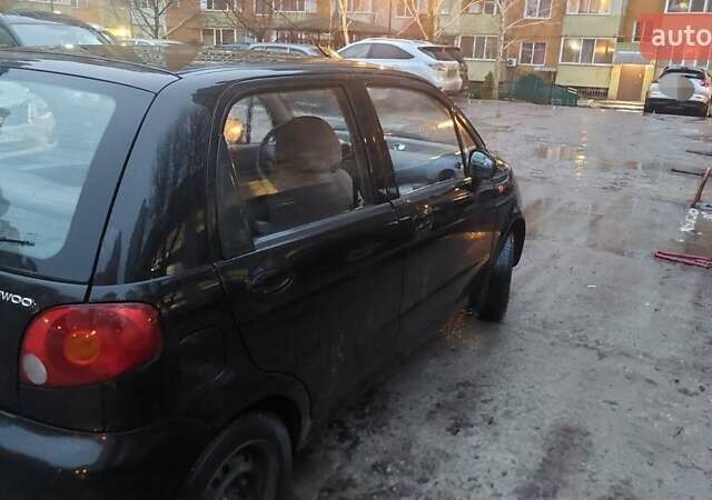 Черный Дэу Матиз, объемом двигателя 0.8 л и пробегом 100 тыс. км за 1650 $, фото 3 на Automoto.ua