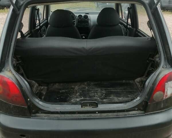 Черный Дэу Матиз, объемом двигателя 0.8 л и пробегом 199 тыс. км за 1300 $, фото 9 на Automoto.ua