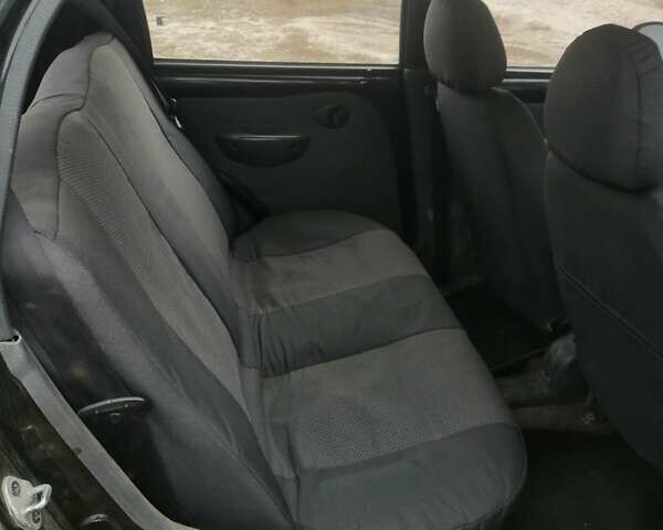 Черный Дэу Матиз, объемом двигателя 0.8 л и пробегом 199 тыс. км за 1300 $, фото 1 на Automoto.ua