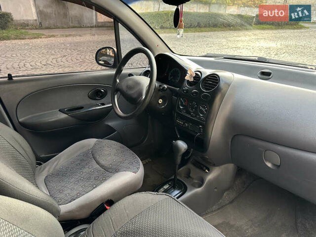Черный Дэу Матиз, объемом двигателя 0.8 л и пробегом 142 тыс. км за 2950 $, фото 15 на Automoto.ua