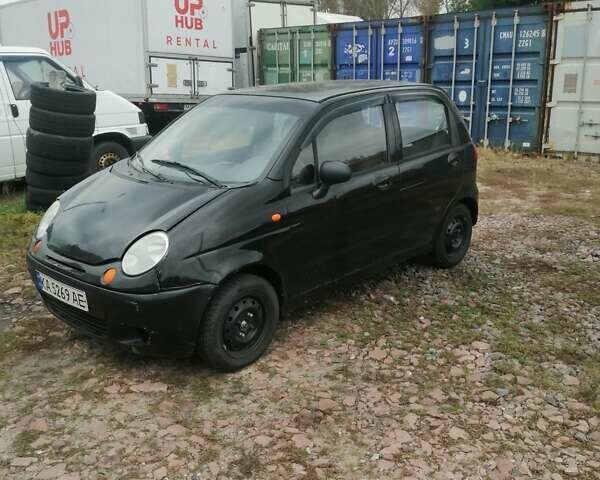 Черный Дэу Матиз, объемом двигателя 0.8 л и пробегом 199 тыс. км за 1300 $, фото 8 на Automoto.ua