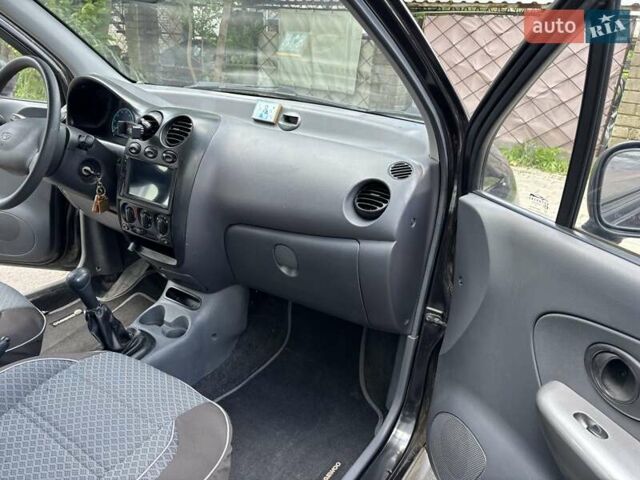 Черный Дэу Матиз, объемом двигателя 0.8 л и пробегом 14 тыс. км за 3800 $, фото 5 на Automoto.ua