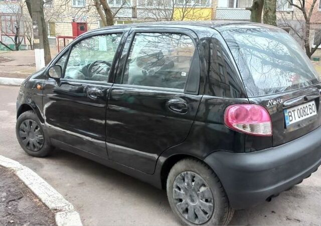 Чорний Деу Матіз, об'ємом двигуна 0.8 л та пробігом 85 тис. км за 2550 $, фото 4 на Automoto.ua
