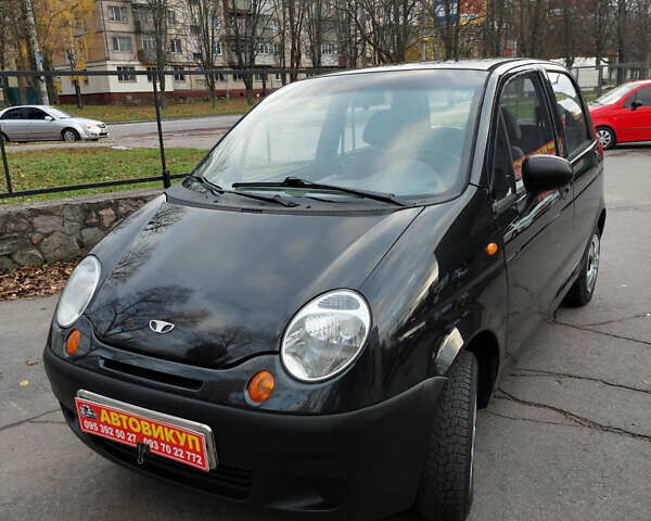 Чорний Деу Матіз, об'ємом двигуна 0.8 л та пробігом 116 тис. км за 2300 $, фото 2 на Automoto.ua