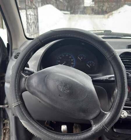 Черный Дэу Матиз, объемом двигателя 0.8 л и пробегом 210 тыс. км за 900 $, фото 12 на Automoto.ua