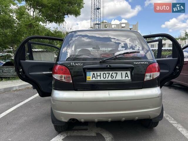 Черный Дэу Матиз, объемом двигателя 0.8 л и пробегом 14 тыс. км за 3800 $, фото 13 на Automoto.ua