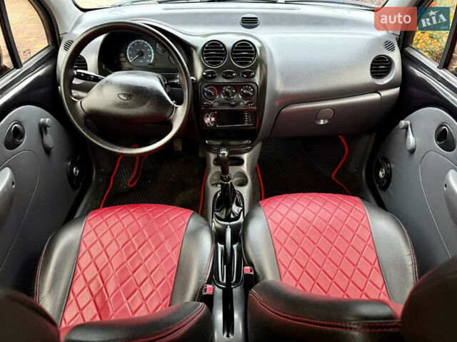 Черный Дэу Матиз, объемом двигателя 0.8 л и пробегом 89 тыс. км за 2450 $, фото 34 на Automoto.ua