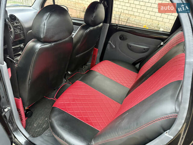 Черный Дэу Матиз, объемом двигателя 0.8 л и пробегом 89 тыс. км за 2650 $, фото 31 на Automoto.ua