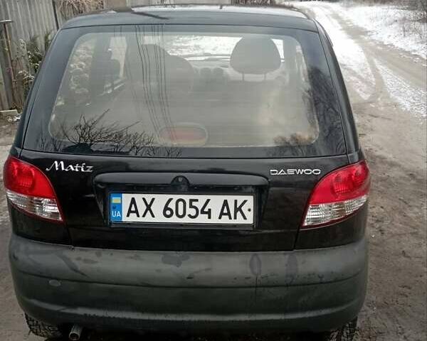 Черный Дэу Матиз, объемом двигателя 0.8 л и пробегом 121 тыс. км за 2800 $, фото 11 на Automoto.ua