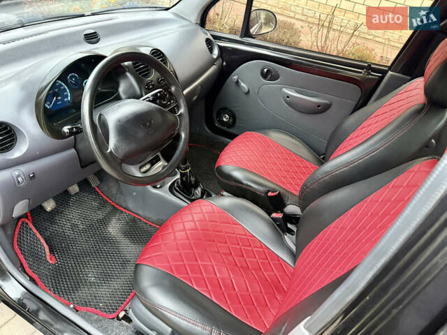 Черный Дэу Матиз, объемом двигателя 0.8 л и пробегом 89 тыс. км за 2650 $, фото 28 на Automoto.ua