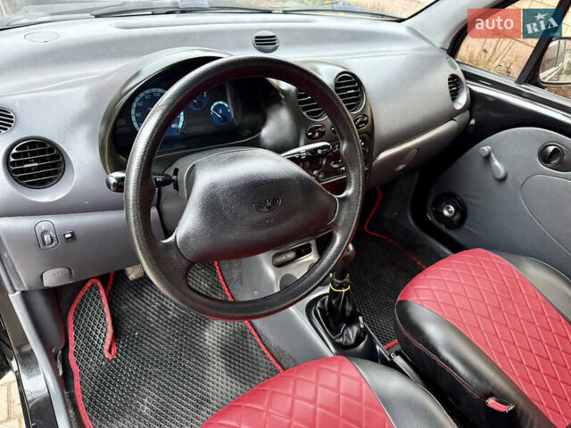 Черный Дэу Матиз, объемом двигателя 0.8 л и пробегом 89 тыс. км за 2450 $, фото 29 на Automoto.ua