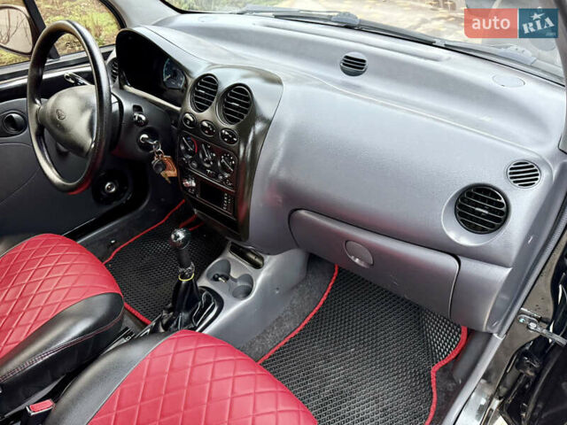 Черный Дэу Матиз, объемом двигателя 0.8 л и пробегом 89 тыс. км за 2650 $, фото 43 на Automoto.ua