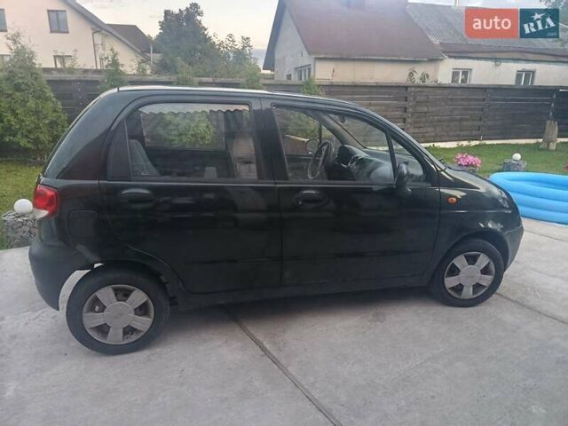 Черный Дэу Матиз, объемом двигателя 0.8 л и пробегом 115 тыс. км за 1800 $, фото 3 на Automoto.ua