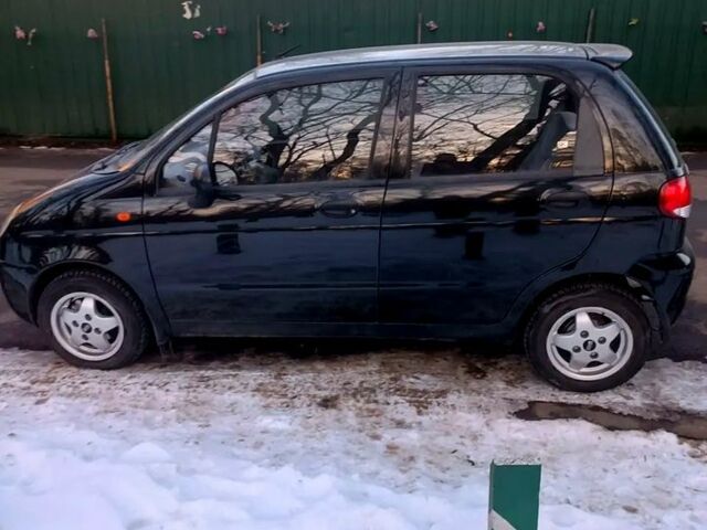 Черный Дэу Матиз, объемом двигателя 0.8 л и пробегом 100 тыс. км за 2000 $, фото 5 на Automoto.ua
