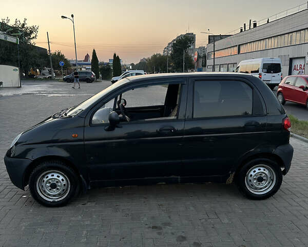 Черный Дэу Матиз, объемом двигателя 0.8 л и пробегом 85 тыс. км за 2200 $, фото 5 на Automoto.ua