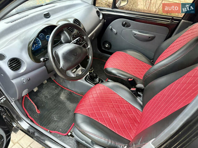 Черный Дэу Матиз, объемом двигателя 0.8 л и пробегом 89 тыс. км за 2650 $, фото 27 на Automoto.ua