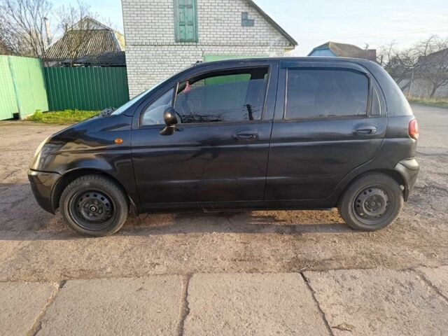 Черный Дэу Матиз, объемом двигателя 0.8 л и пробегом 159 тыс. км за 1800 $, фото 6 на Automoto.ua