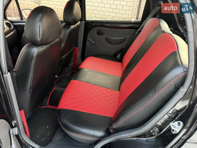 Черный Дэу Матиз, объемом двигателя 0.8 л и пробегом 89 тыс. км за 2350 $, фото 28 на Automoto.ua