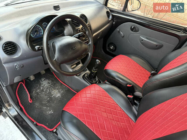 Черный Дэу Матиз, объемом двигателя 0.8 л и пробегом 89 тыс. км за 2350 $, фото 30 на Automoto.ua