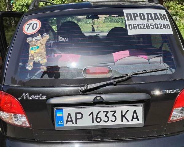 Черный Дэу Матиз, объемом двигателя 0.8 л и пробегом 150 тыс. км за 3500 $, фото 1 на Automoto.ua
