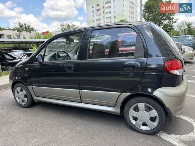 Черный Дэу Матиз, объемом двигателя 0.8 л и пробегом 14 тыс. км за 3800 $, фото 2 на Automoto.ua