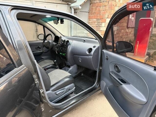 Черный Дэу Матиз, объемом двигателя 0.8 л и пробегом 84 тыс. км за 3000 $, фото 10 на Automoto.ua