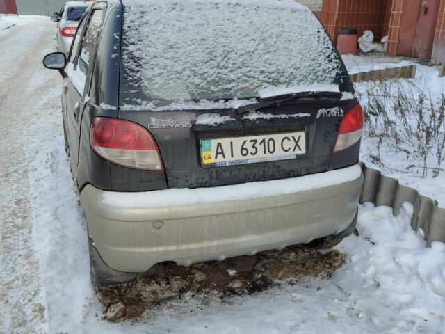 Чорний Деу Матіз, об'ємом двигуна 1 л та пробігом 100 тис. км за 2500 $, фото 2 на Automoto.ua