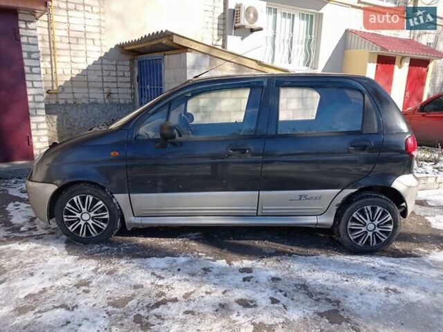 Чорний Деу Матіз, об'ємом двигуна 1 л та пробігом 122 тис. км за 2500 $, фото 7 на Automoto.ua