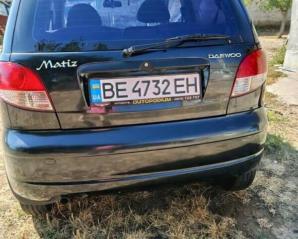 Черный Дэу Матиз, объемом двигателя 0.8 л и пробегом 142 тыс. км за 1500 $, фото 9 на Automoto.ua
