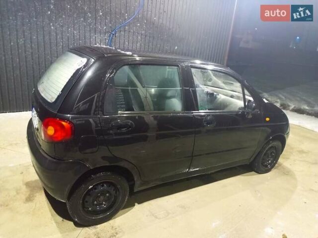 Черный Дэу Матиз, объемом двигателя 0.8 л и пробегом 250 тыс. км за 1350 $, фото 11 на Automoto.ua