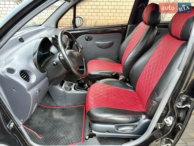 Черный Дэу Матиз, объемом двигателя 0.8 л и пробегом 89 тыс. км за 2450 $, фото 40 на Automoto.ua