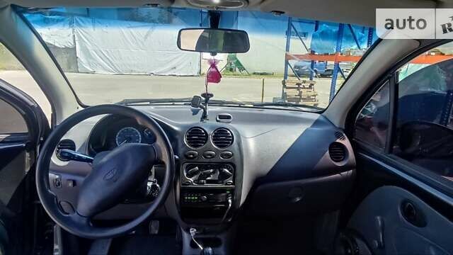 Черный Дэу Матиз, объемом двигателя 0.8 л и пробегом 129 тыс. км за 2500 $, фото 9 на Automoto.ua