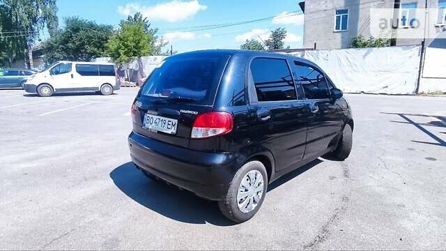 Черный Дэу Матиз, объемом двигателя 0.8 л и пробегом 129 тыс. км за 2500 $, фото 6 на Automoto.ua