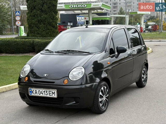 Черный Дэу Матиз, объемом двигателя 0.8 л и пробегом 120 тыс. км за 3400 $, фото 5 на Automoto.ua