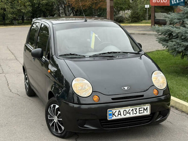 Черный Дэу Матиз, объемом двигателя 0.8 л и пробегом 120 тыс. км за 3400 $, фото 8 на Automoto.ua